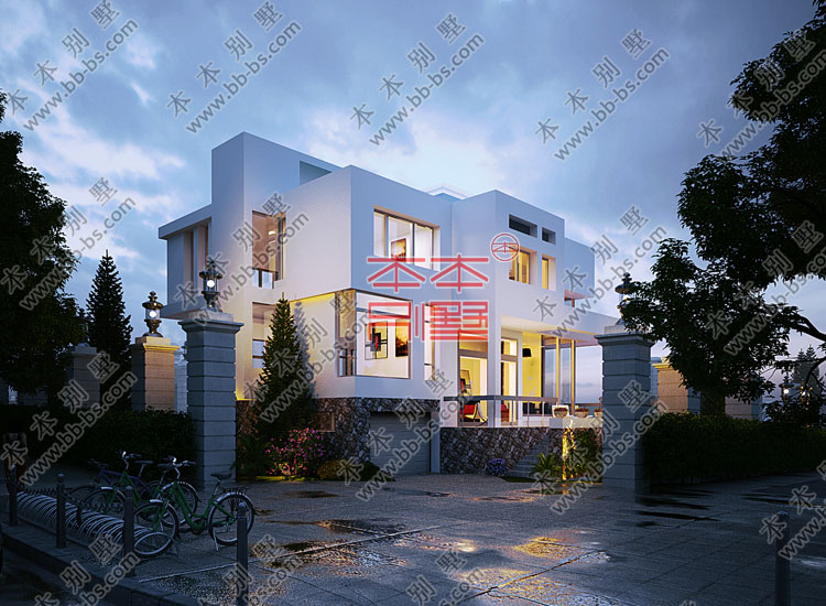 颜值高的农村自建房设计现代小别墅